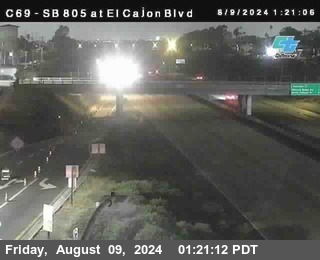 SB 805 at El Cajon Blvd (On Ramp)