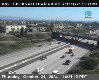 SB 805 at El Cajon Blvd (On Ramp)