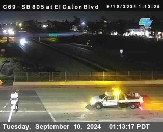 SB 805 at El Cajon Blvd (On Ramp)