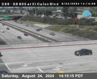 SB 805 at El Cajon Blvd (On Ramp)