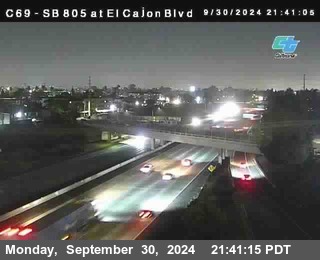 SB 805 at El Cajon Blvd (On Ramp)