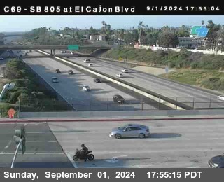 SB 805 at El Cajon Blvd (On Ramp)