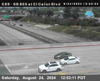 SB 805 at El Cajon Blvd (On Ramp)