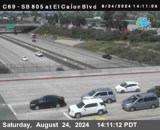 SB 805 at El Cajon Blvd (On Ramp)