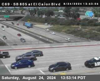 SB 805 at El Cajon Blvd (On Ramp)