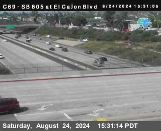 SB 805 at El Cajon Blvd (On Ramp)