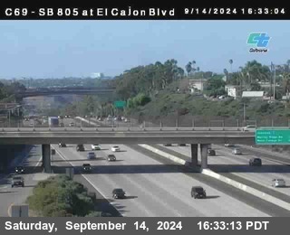 SB 805 at El Cajon Blvd (On Ramp)