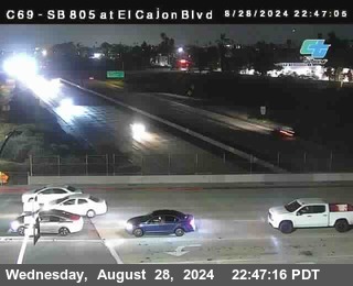 SB 805 at El Cajon Blvd (On Ramp)