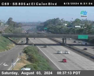 SB 805 at El Cajon Blvd (On Ramp)