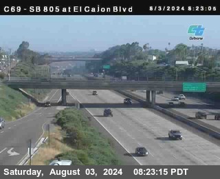 SB 805 at El Cajon Blvd (On Ramp)