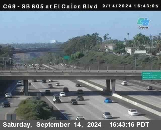 SB 805 at El Cajon Blvd (On Ramp)