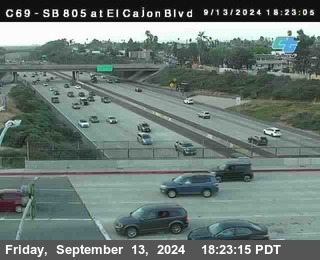 SB 805 at El Cajon Blvd (On Ramp)