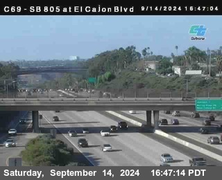 SB 805 at El Cajon Blvd (On Ramp)