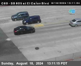 SB 805 at El Cajon Blvd (On Ramp)