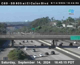 SB 805 at El Cajon Blvd (On Ramp)