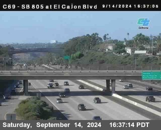 SB 805 at El Cajon Blvd (On Ramp)