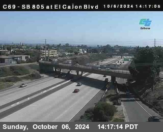 SB 805 at El Cajon Blvd (On Ramp)