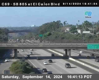 SB 805 at El Cajon Blvd (On Ramp)