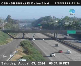 SB 805 at El Cajon Blvd (On Ramp)