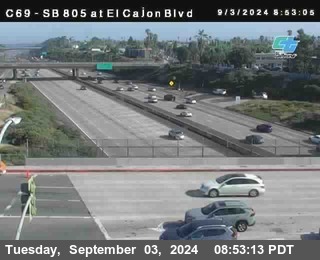 SB 805 at El Cajon Blvd (On Ramp)