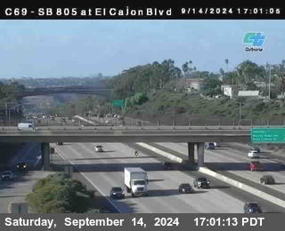 SB 805 at El Cajon Blvd (On Ramp)