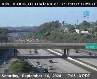 SB 805 at El Cajon Blvd (On Ramp)