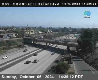 SB 805 at El Cajon Blvd (On Ramp)