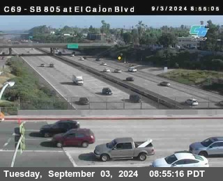 SB 805 at El Cajon Blvd (On Ramp)