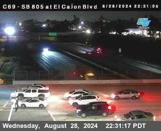 SB 805 at El Cajon Blvd (On Ramp)