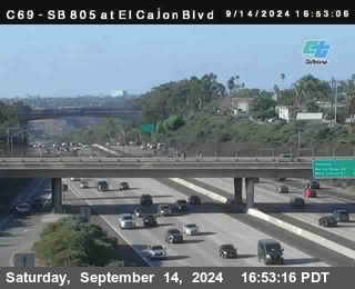 SB 805 at El Cajon Blvd (On Ramp)