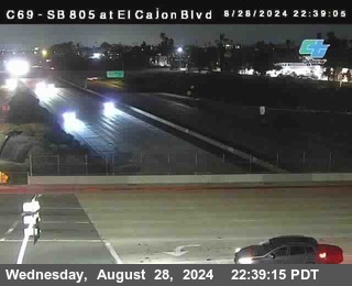 SB 805 at El Cajon Blvd (On Ramp)