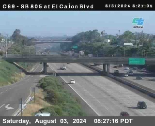 SB 805 at El Cajon Blvd (On Ramp)