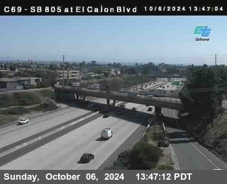 SB 805 at El Cajon Blvd (On Ramp)