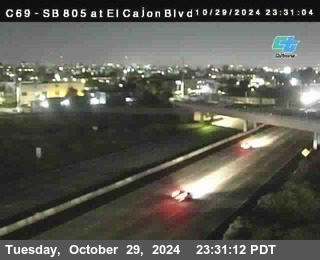 SB 805 at El Cajon Blvd (On Ramp)