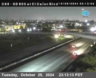 SB 805 at El Cajon Blvd (On Ramp)