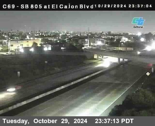 SB 805 at El Cajon Blvd (On Ramp)