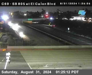 SB 805 at El Cajon Blvd (On Ramp)