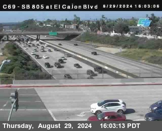 SB 805 at El Cajon Blvd (On Ramp)