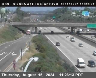 SB 805 at El Cajon Blvd (On Ramp)