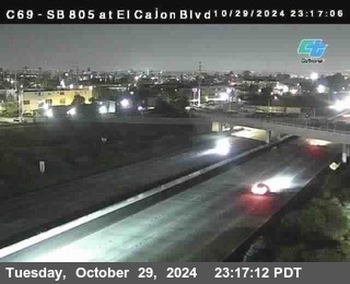 SB 805 at El Cajon Blvd (On Ramp)