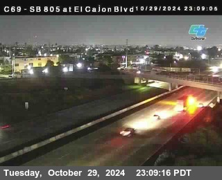 SB 805 at El Cajon Blvd (On Ramp)