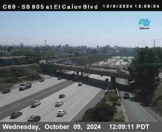 SB 805 at El Cajon Blvd (On Ramp)