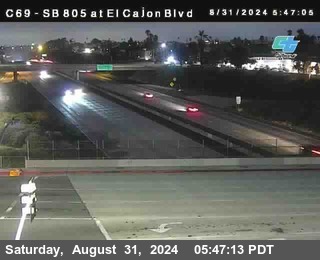 SB 805 at El Cajon Blvd (On Ramp)