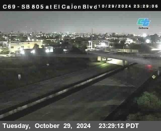 SB 805 at El Cajon Blvd (On Ramp)