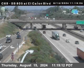 SB 805 at El Cajon Blvd (On Ramp)