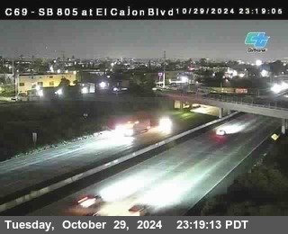 SB 805 at El Cajon Blvd (On Ramp)