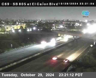 SB 805 at El Cajon Blvd (On Ramp)