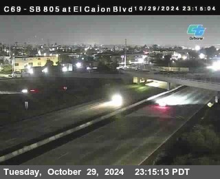 SB 805 at El Cajon Blvd (On Ramp)