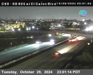 SB 805 at El Cajon Blvd (On Ramp)