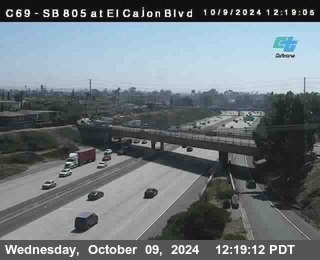 SB 805 at El Cajon Blvd (On Ramp)